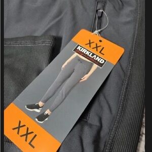 Kirkland Signature Ladies' Active Pant in Dark Gray XXL